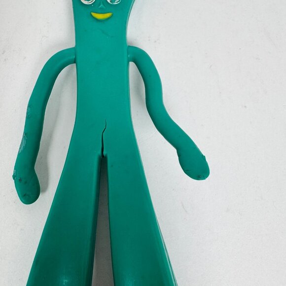 Vintage Gumby & Pokey Bendable Figures Lot of 3 • 1970s–80s Rubber Toys Classic - Picture 4 of 13